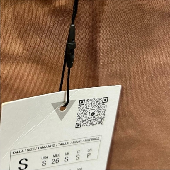 Zara Women's Ruffled Satin Camisole - Pink - Picture 6 of 6